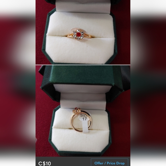 SOLD!* BUNDLE OF 5 RINGS/ Many sizes. - Picture 2 of 6